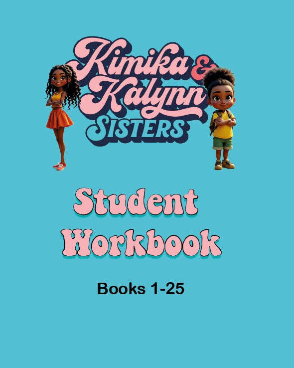 Kimika and Kalynn student workbook cover