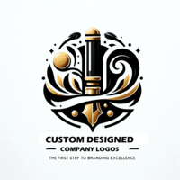 Custom company logo artwork